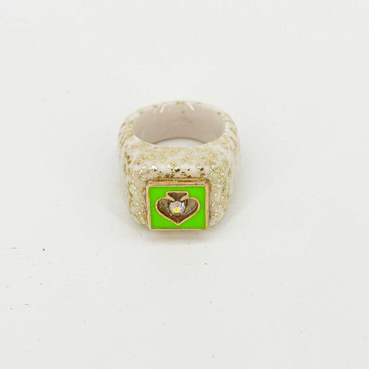 Öddsome Collection Dreamland-Spade of Dreams Ring Front View
